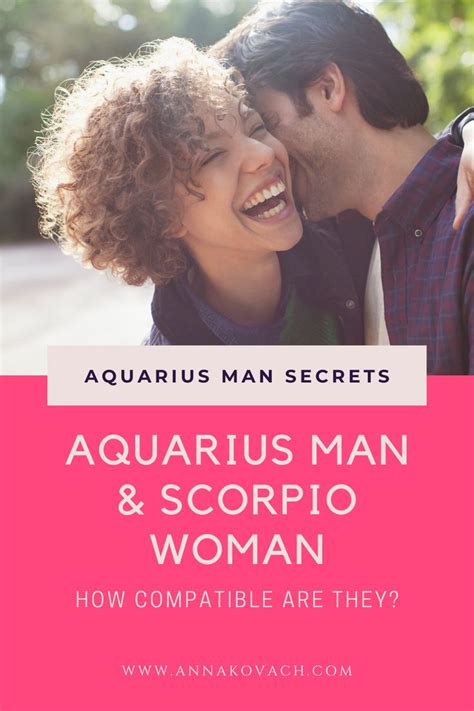 Scorpio woman dating aquarius man